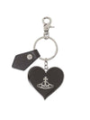 Jordan Mirror Heart Key Holder Black - VIVIENNE WESTWOOD - BALAAN 1