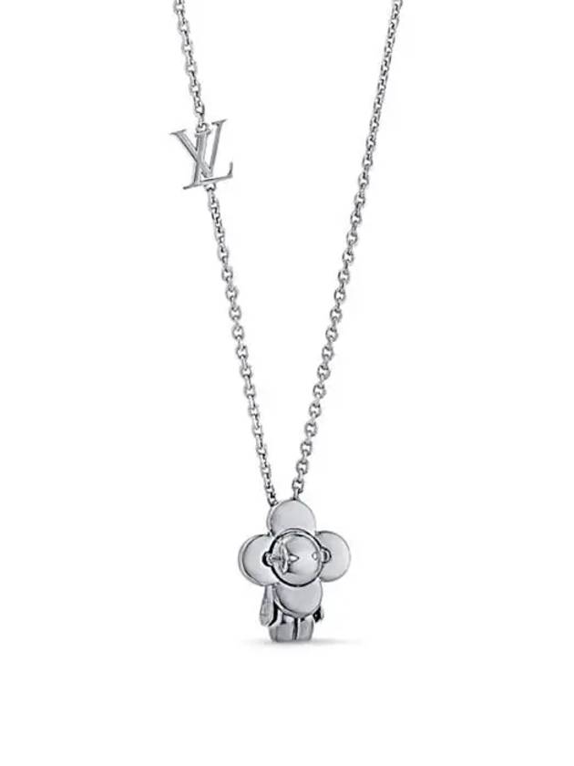 Vivienne Pendant Necklace Silver - LOUIS VUITTON - BALAAN 4