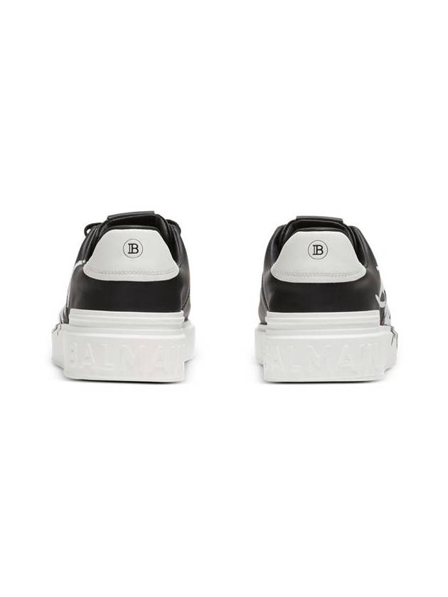 23 fw leather BCOURT sneakers WITH logo print BM1VI288LBAL EAB B0230475568 - BALMAIN - BALAAN 5