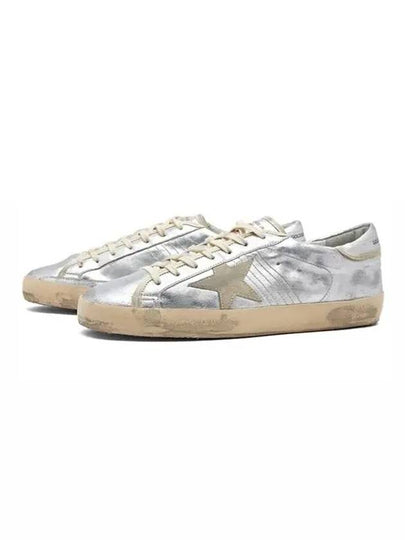 Superstar Classic Low Top Sneakers Silver - GOLDEN GOOSE - BALAAN 2