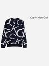 Women s CK Big Logo Wool Knit Sweater CA2SW240311 - CALVIN KLEIN GOLF - BALAAN 7