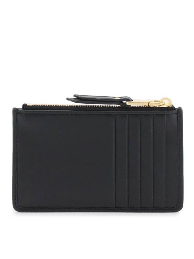 Matelasse Leather Card Wallet Black - MIU MIU - BALAAN 4