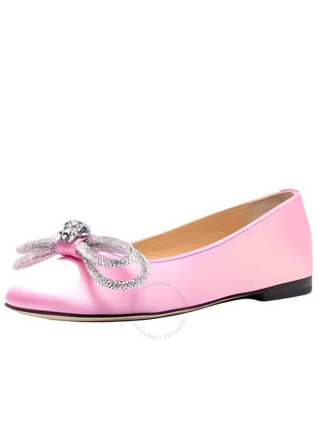 Mach & Mach Double Bow Ballerina Flats Brand Size 38 US Size 8 - MACH & MACH - BALAAN 3