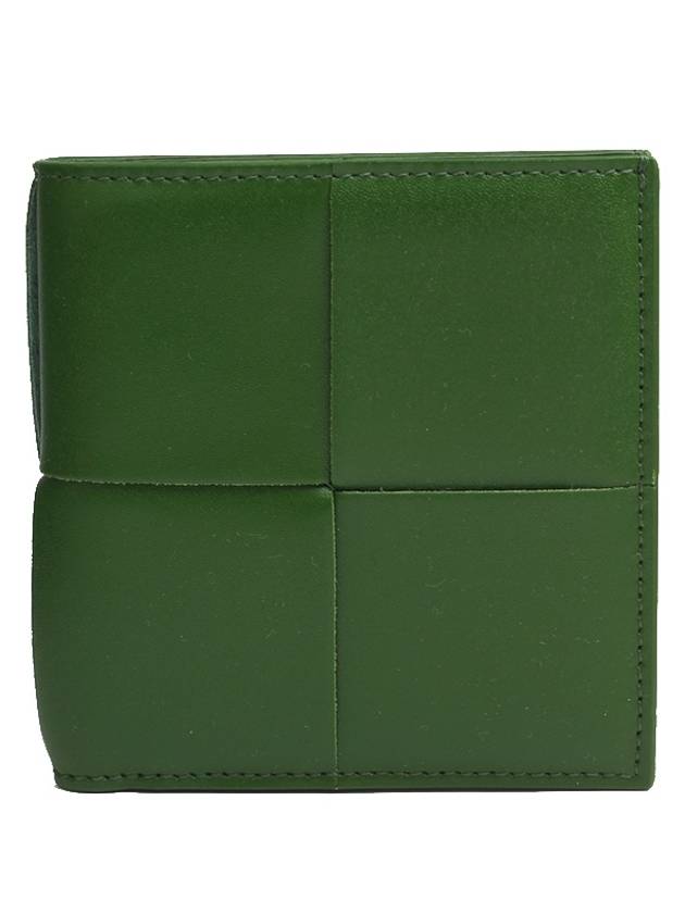 Bottega Veneta Cassette Olive Green Bicycle Wallet - BOTTEGA VENETA - BALAAN 1