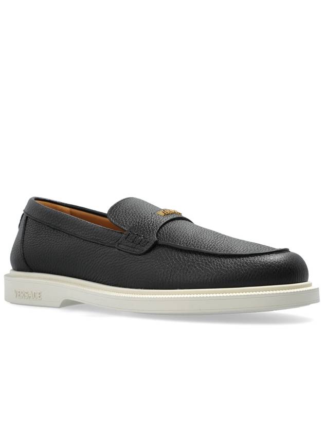 Versace Leather Shoes Type Loafers, Men's, Black - VERSACE - BALAAN 4