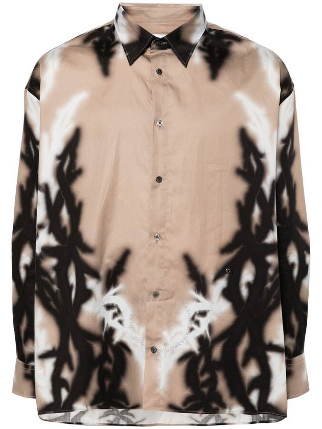 Etudes Illusion Thorn-Print Shirt, Brand Size 48 (US Size 38) - ETUDES - BALAAN 1