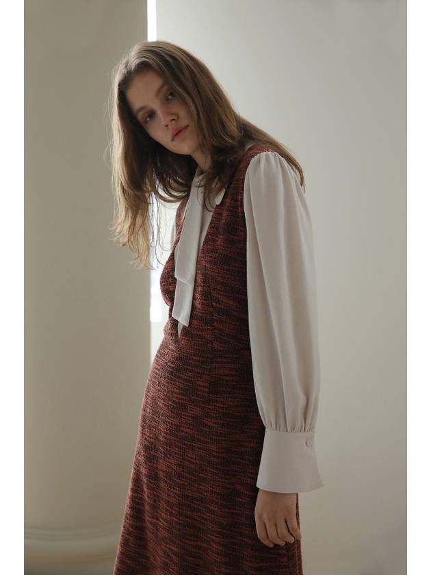 Caigienne Shirt Layered A Line Knit Dress - CAHIERS - BALAAN 7