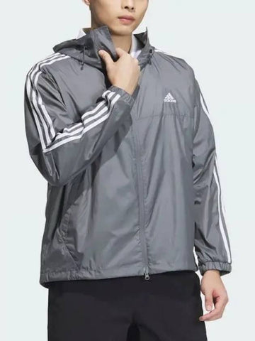 Essential loose fit 3S mesh lined windbreaker jacket jumper JF3955 Domestic product GQDO24090547498 - ADIDAS - BALAAN 1