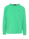 Men's Pony Logo Crew Neck Sweatshirt Green - POLO RALPH LAUREN - BALAAN 1