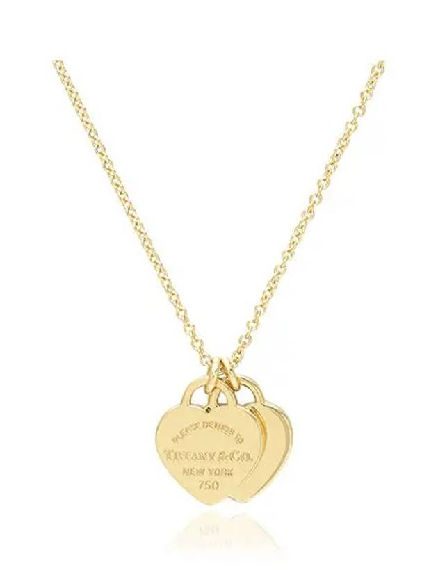 Women s Pendant Return Truck Debre Heart Mini Necklace Gold - TIFFANY & CO. - BALAAN 3