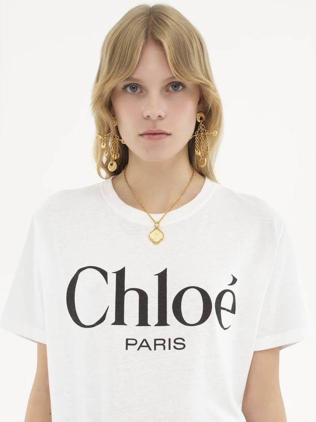 Chloè T-shirts and Polos White - CHLOE - BALAAN 5