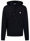 Fox Head Patch Regular Hoodie Black - MAISON KITSUNE - BALAAN 2