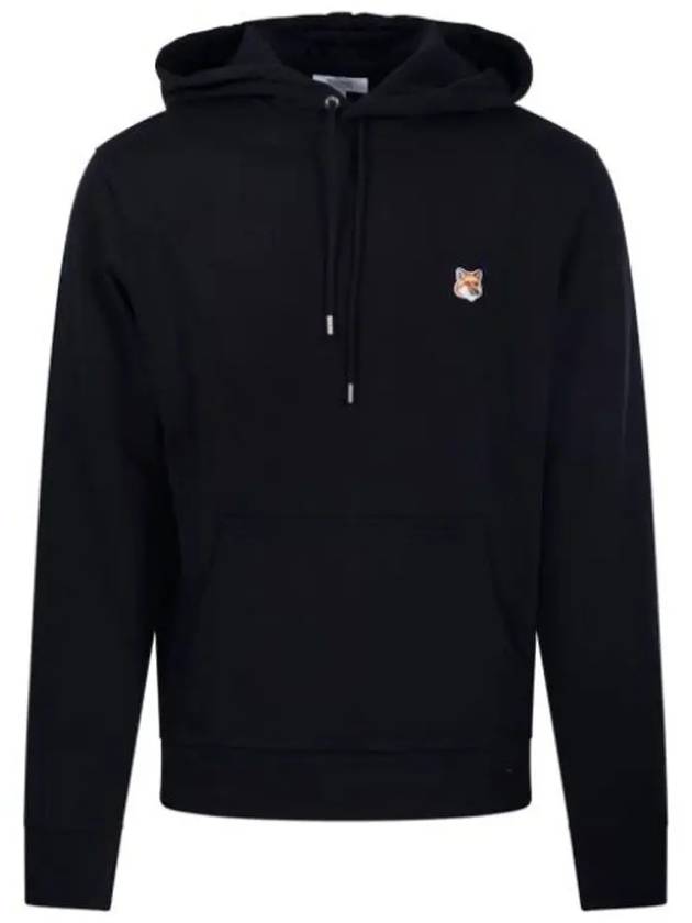 Fox Head Patch Regular Hoodie Black - MAISON KITSUNE - BALAAN 2