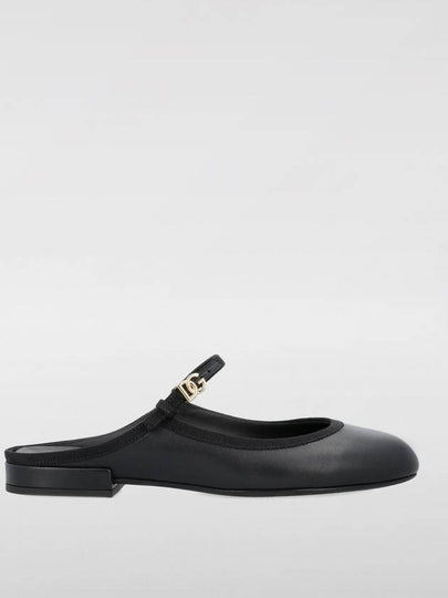 leather mule black - DOLCE&GABBANA - BALAAN 2