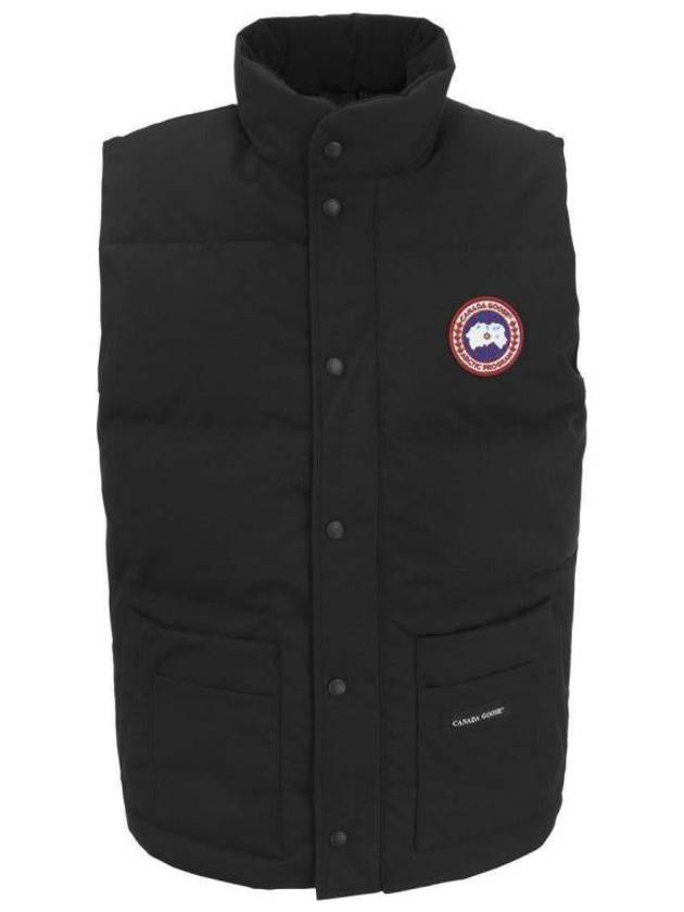 Freestyle Crew Vest Black - CANADA GOOSE - BALAAN 1