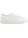 24FW ACHILLE logo leather sneakers white 0766117 - SALVATORE FERRAGAMO - BALAAN 2