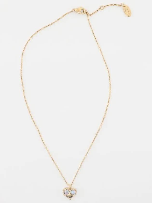 Petra Heart Logo Necklace Gold - VIVIENNE WESTWOOD - BALAAN 4