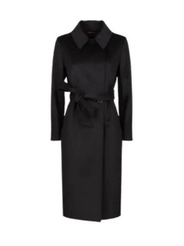 Bcollag Wool Double Coat Black - MAX MARA - BALAAN 1