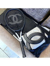 CC Logo Tennis Racket Leather Chain Case Set Black - CHANEL - BALAAN 1