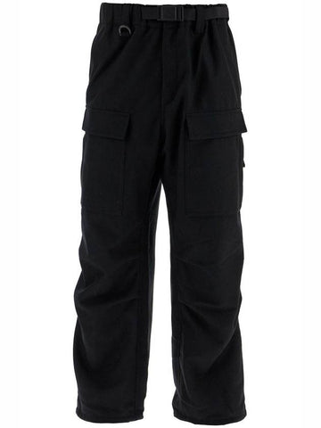 flannel cargo pants for men - Y-3 - BALAAN 1