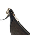 Women's Cheryl Canvas Shoulder Bag Dark Brown - MICHAEL KORS - BALAAN 9