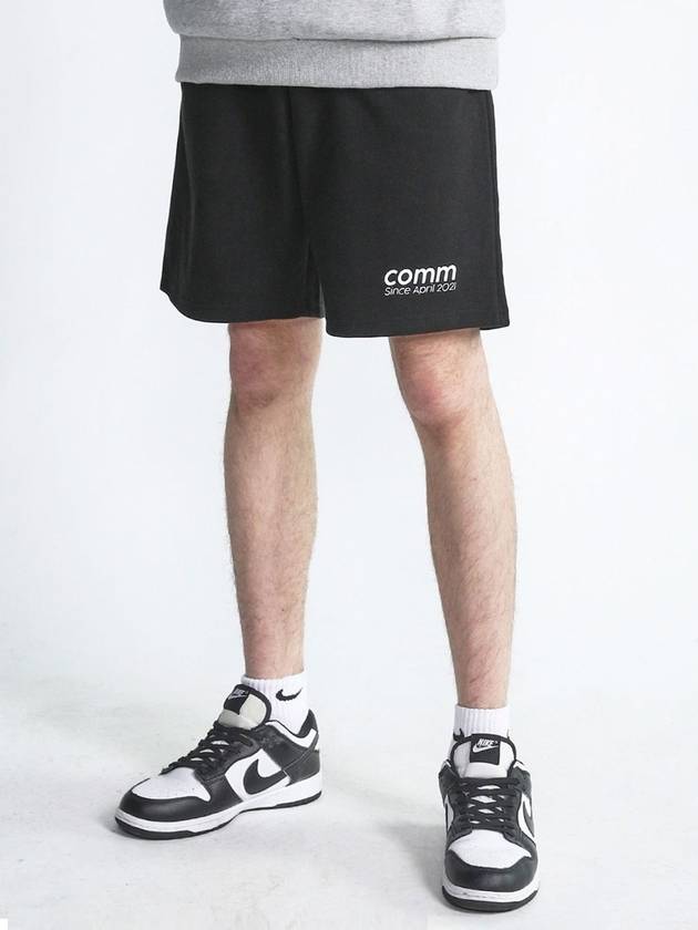 training shorts black - COMMONZ - BALAAN 3