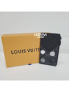 Yayoi Kusama Coin Card Holder Black Silver - LOUIS VUITTON - BALAAN.