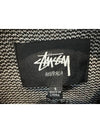 AU Australia Dice Knit Sweater ST0M0462 Black MENS S M L - STUSSY - BALAAN 5