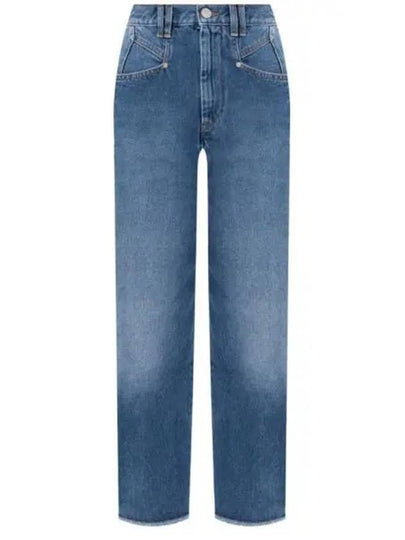 Dilali Denim Jeans Light Blue - ISABEL MARANT - BALAAN 2