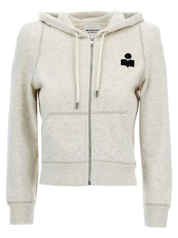 Penny Zip-Up Hoodie Ivory - ISABEL MARANT - BALAAN 1