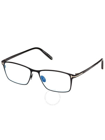 Tom Ford Blue Light Block Rectangular Titanium Men's Eyeglasses FT5935-B 001 54 - TOM FORD - BALAAN 1