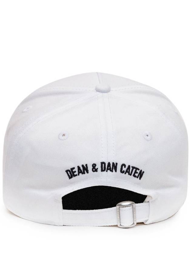 icon logo ball cap white - DSQUARED2 - BALAAN 4