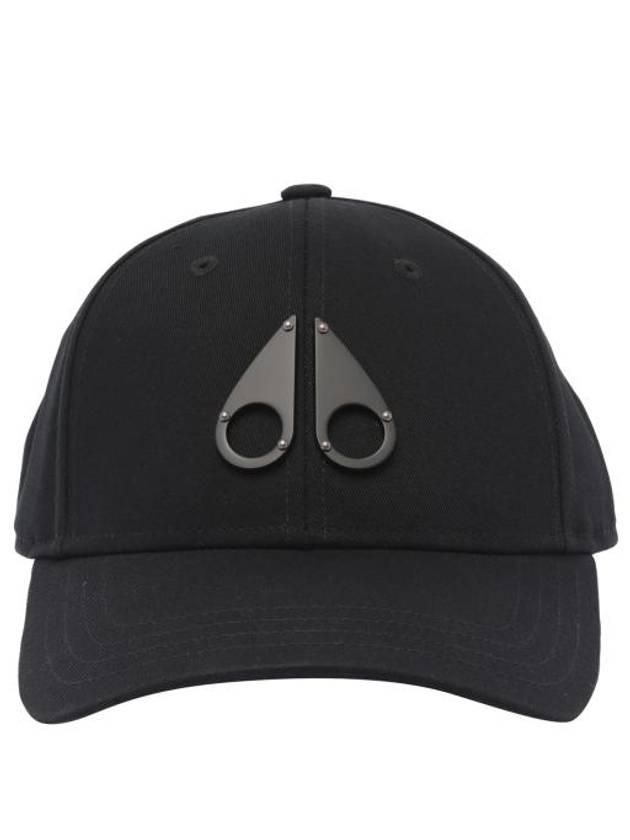 Metal Logo Icon Ball Cap Black - MOOSE KNUCKLES - BALAAN 2