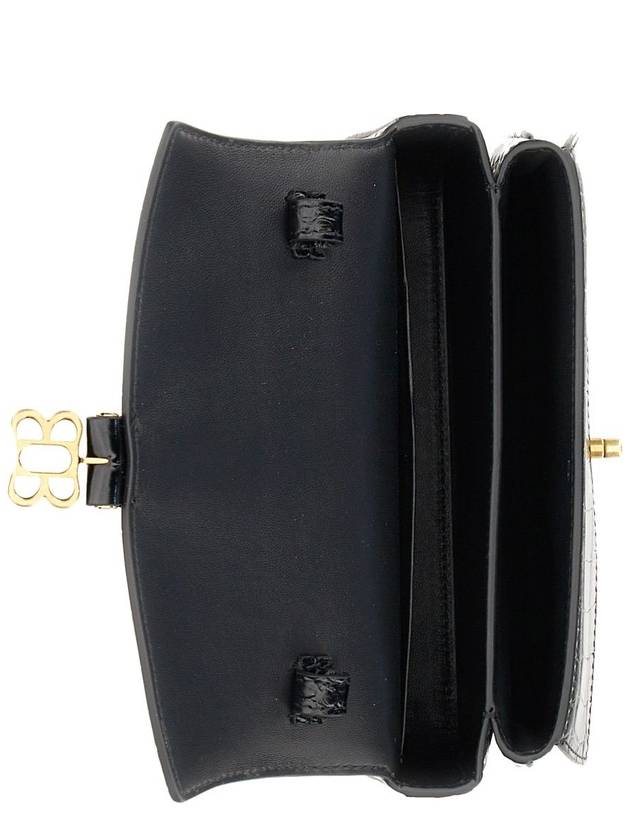 BB Logo Buckle Flap XS Shoulder Bag Black - BALENCIAGA - BALAAN 5