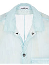 Lamy Button Pocket Long Sleeve Shirt Light Blue - STONE ISLAND - BALAAN 4