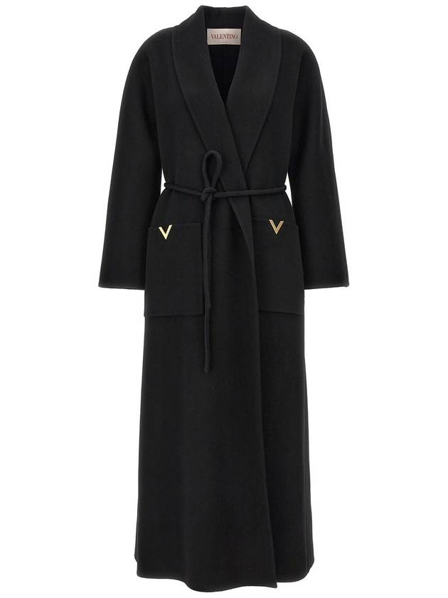 Valentino Garavani Valentino Garavani 'Vdetail' Coat - VALENTINO - BALAAN 1