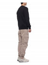 Wappen Patch Cargo Straight Pants Beige - STONE ISLAND - BALAAN 7