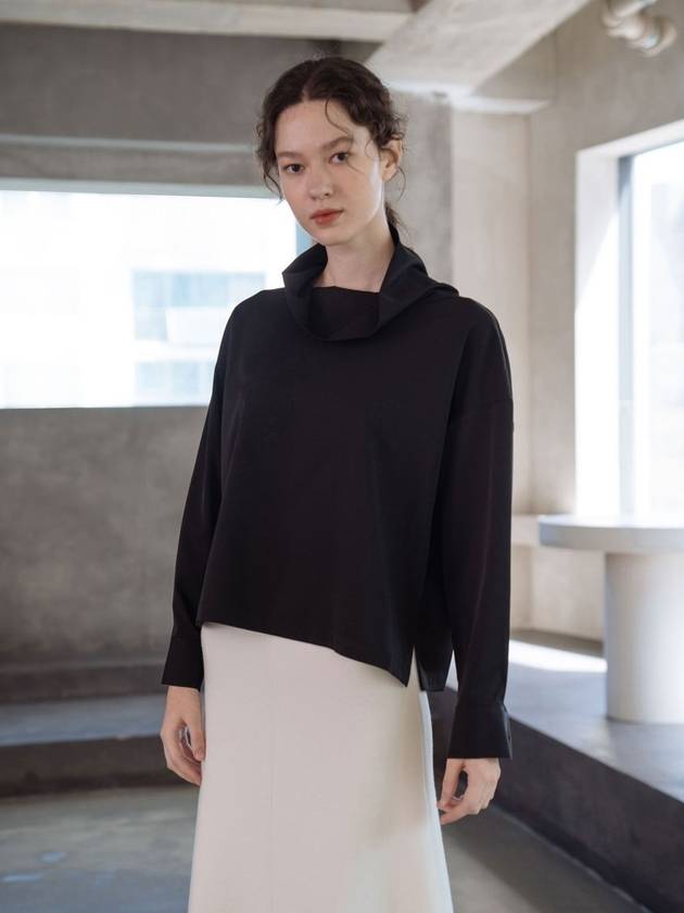 Eunice turtleneck blouse black - YOUNESS - BALAAN 2