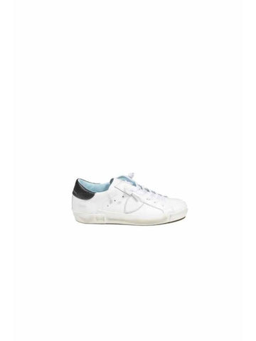 PRSX Leather Low Top Sneakers White - PHILIPPE MODEL - BALAAN 1