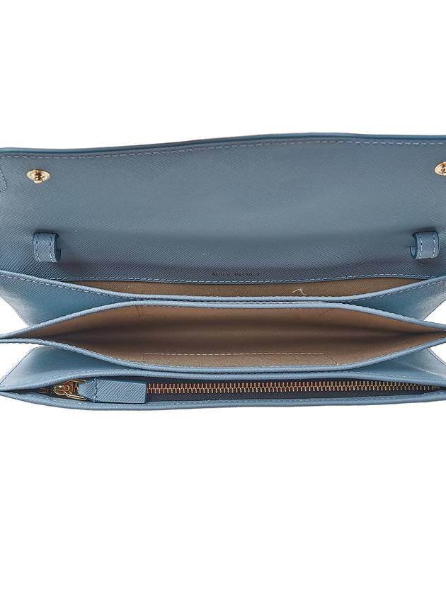 Trunk Saffiano Cross Bag Blue - MARNI - BALAAN 11