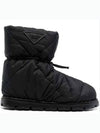 Women s Padded Nylon Winter Boots Black - PRADA - BALAAN 1