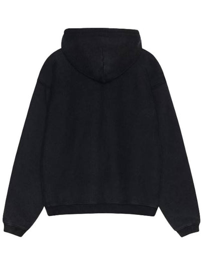 graphic logo hooded zip up jacket black 118565 0034 - STUSSY - BALAAN 2