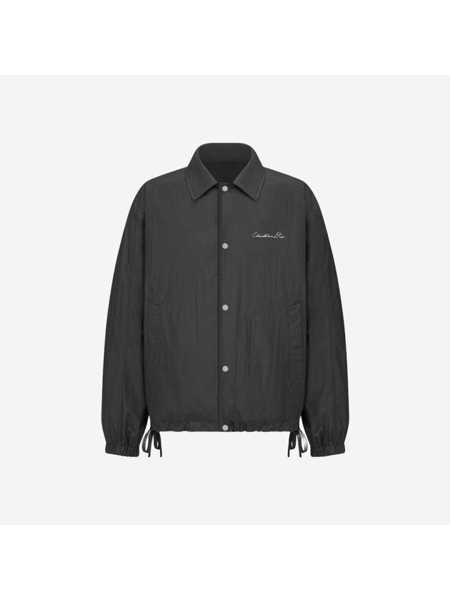 Technical Fabric Jacket Black - DIOR - BALAAN 2