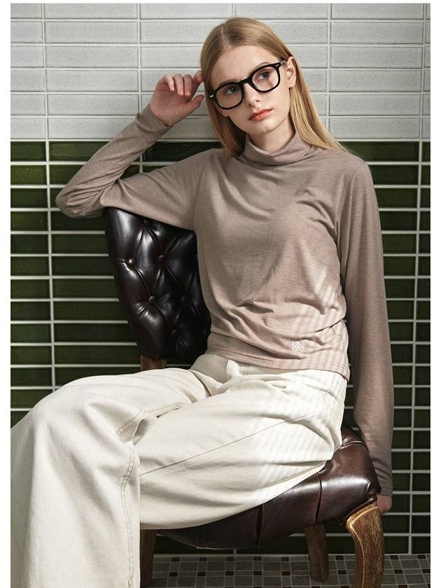 Women's Autumn Tint Turtleneck TLong BayP00000EF - MICANE - BALAAN 7