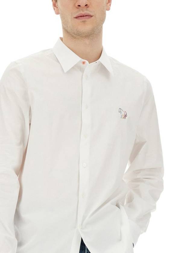 PS by Long Sleeve Shirt M2R 610PZ M21874 01 WHITE - PAUL SMITH - BALAAN 5