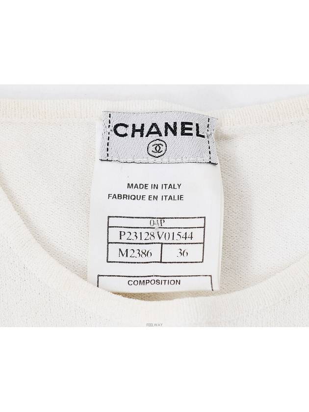 women short sleeve t shirt - CHANEL - BALAAN 7