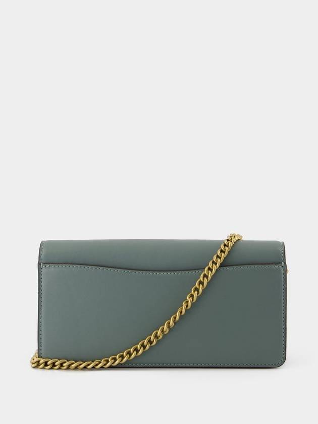 Essential Long Crossbody - Coach - Leather - Green - COACH - BALAAN 3