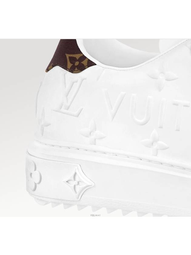 Time Out Low Top Sneakers White - LOUIS VUITTON - BALAAN 5