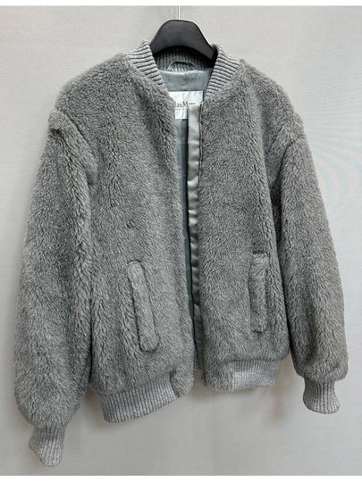 teddy bear boa jacket 42 - MAX MARA - BALAAN 2