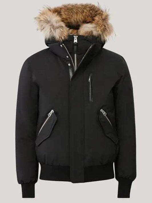 Dixon Nordic Tech Down Natural Fur Bomber Jacket Navy - MACKAGE - BALAAN 2